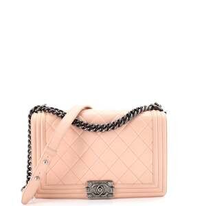 Chanel Boy Flap Bag Quilted Calfskin #219357C33B